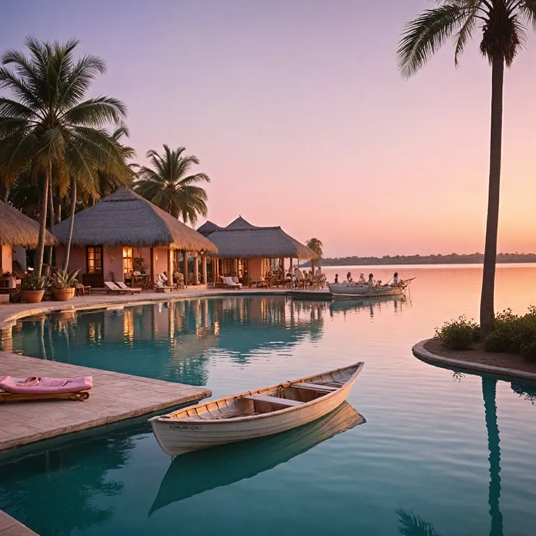 An elegant guide to lac rose lake and luxury stays near Dakar