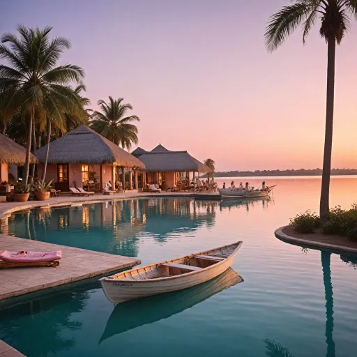 An elegant guide to lac rose lake and luxury stays near Dakar